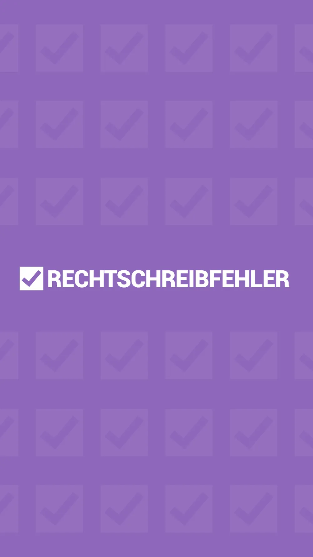 Rechtschreibfehler