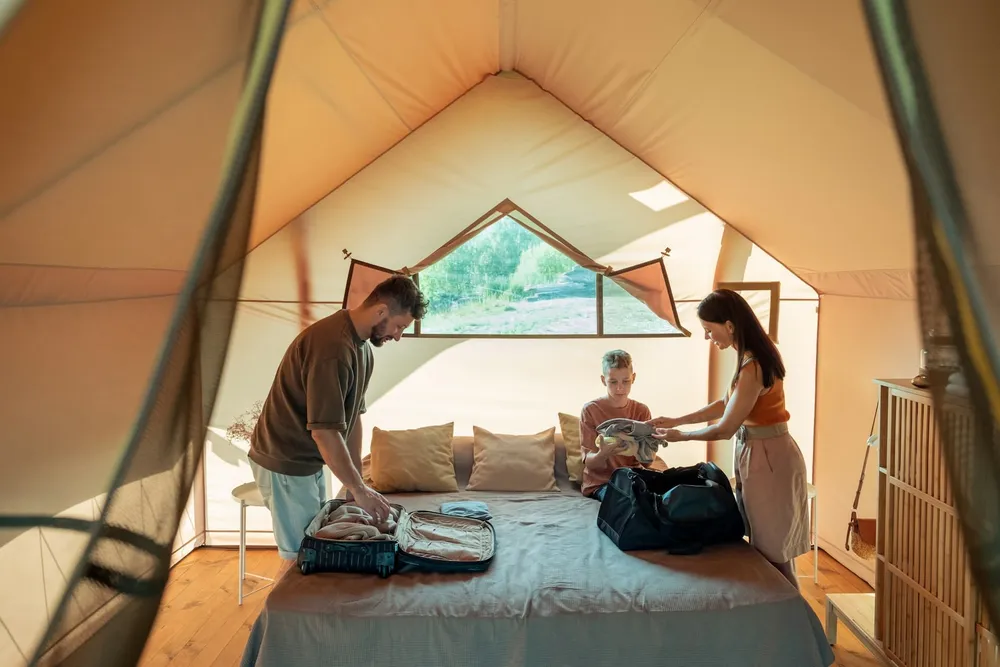 Erziehung ist wie Zelten...