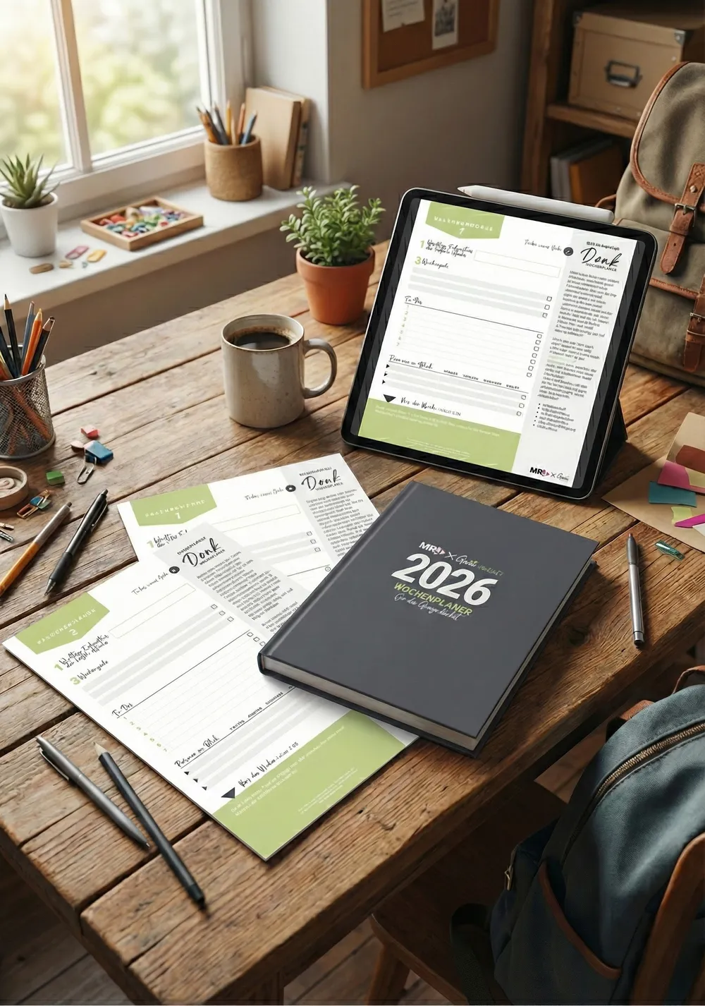 2026 Wochenplaner für Jugendleiter