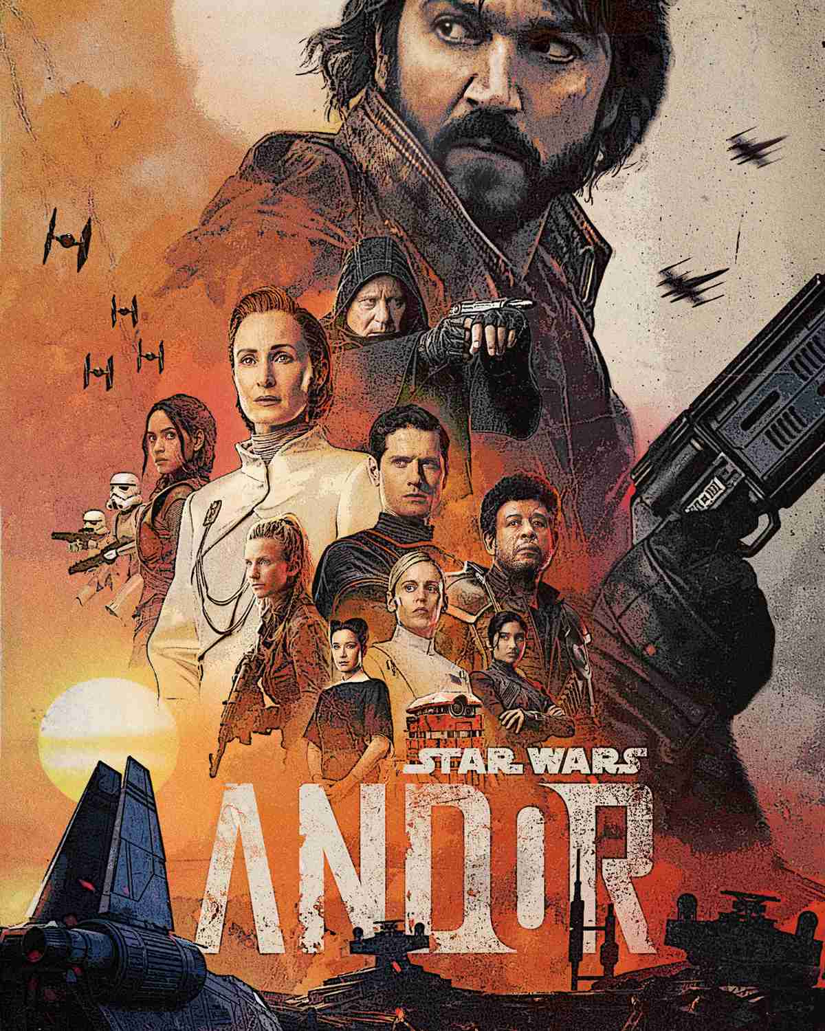 Disney+ Star Wars Serie »Andor« wird brutaler als Vorgänger