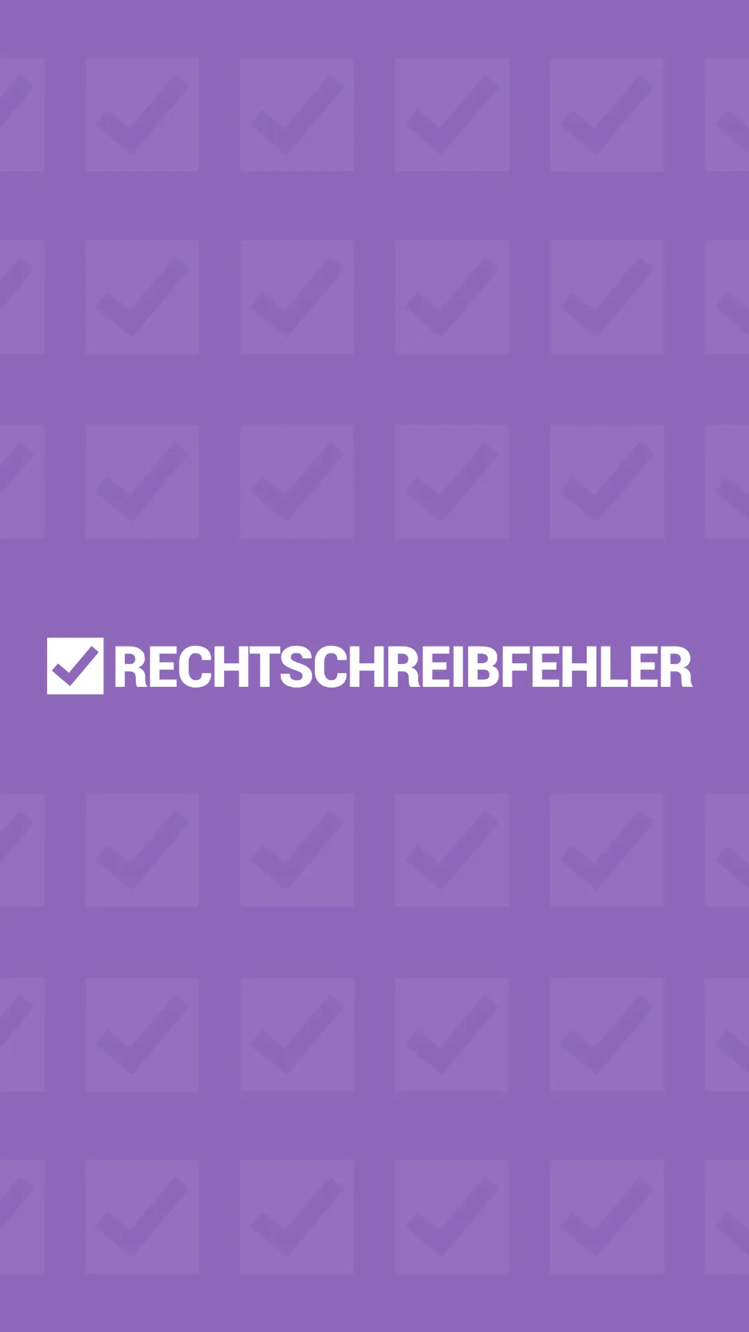 Rechtschreibfehler