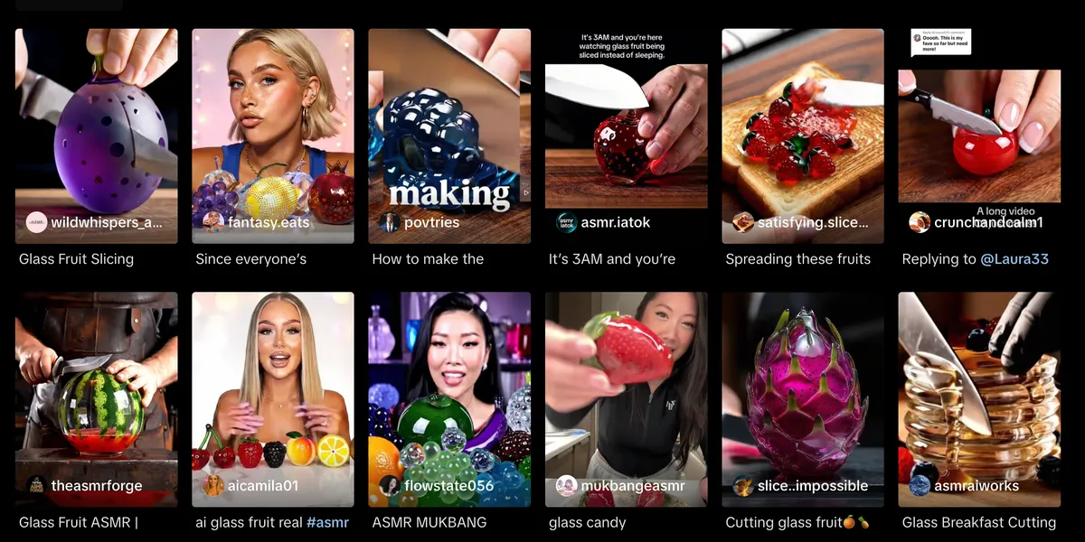 Trend-Check: Glas essen auf TikTok?