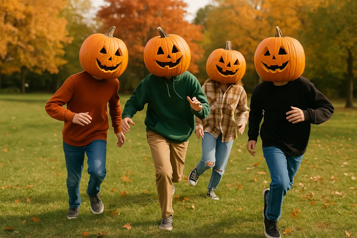 10 verrückte Spiele für Herbst oder Halloween