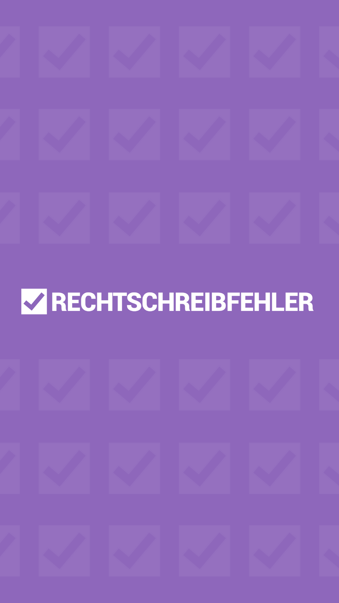 Rechtschreibfehler