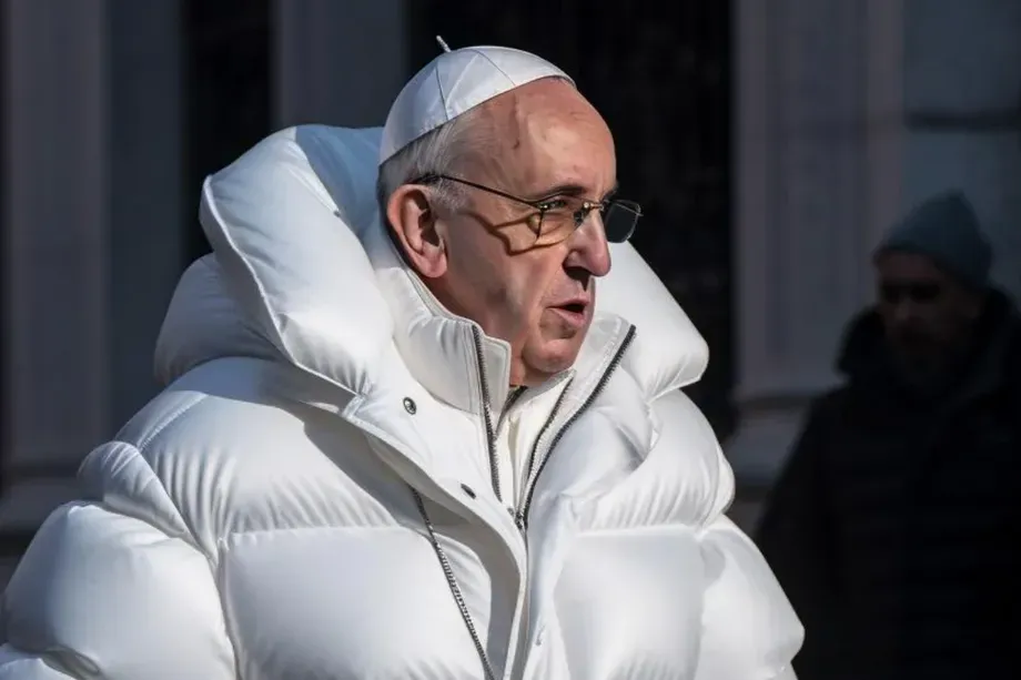 Der Papst trägt Prada: AI, Falschinformationen und der offene Brief