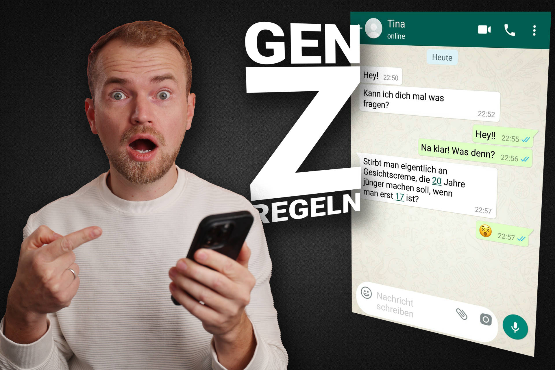 Gen Z Gruppenchat Regeln und platonisches Fernsehen 📺