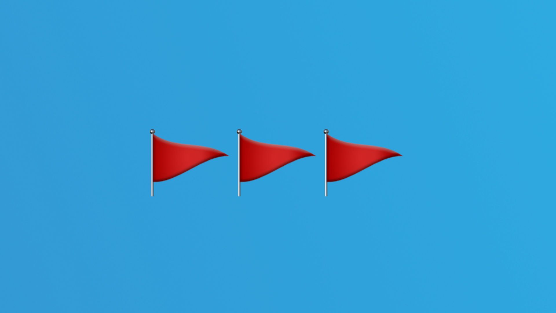 Was bedeutet das Rote Flagge 🚩-Emoji