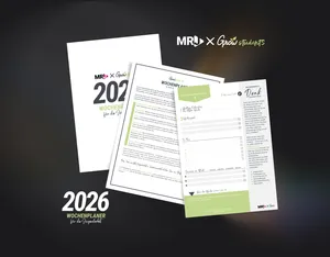 2026 Wochenplaner für Jugendleiter